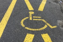 Behindertenparkplatz